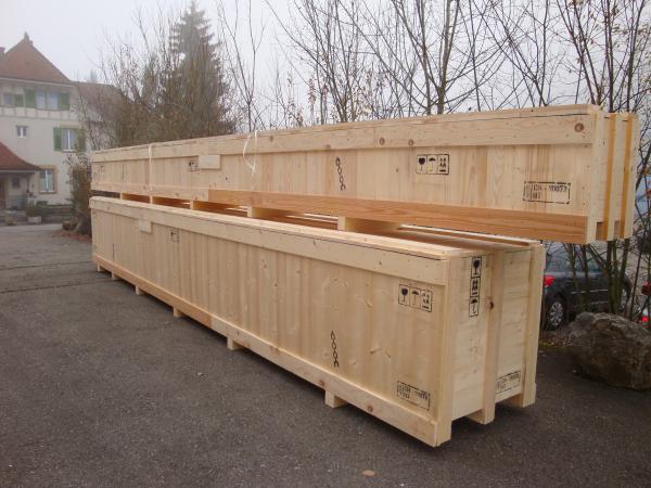 Exportverpackung - Holzverschlag