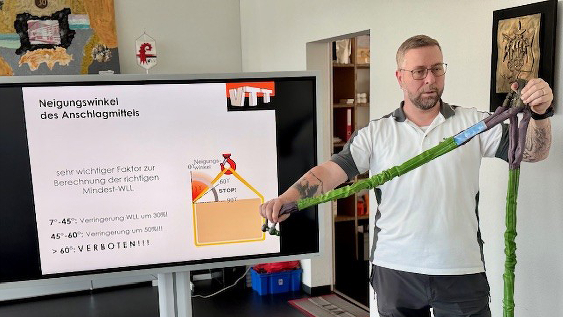 ANSCHLAGEN VON LASTEN