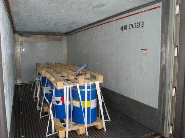 Load Securing in Reefer Container