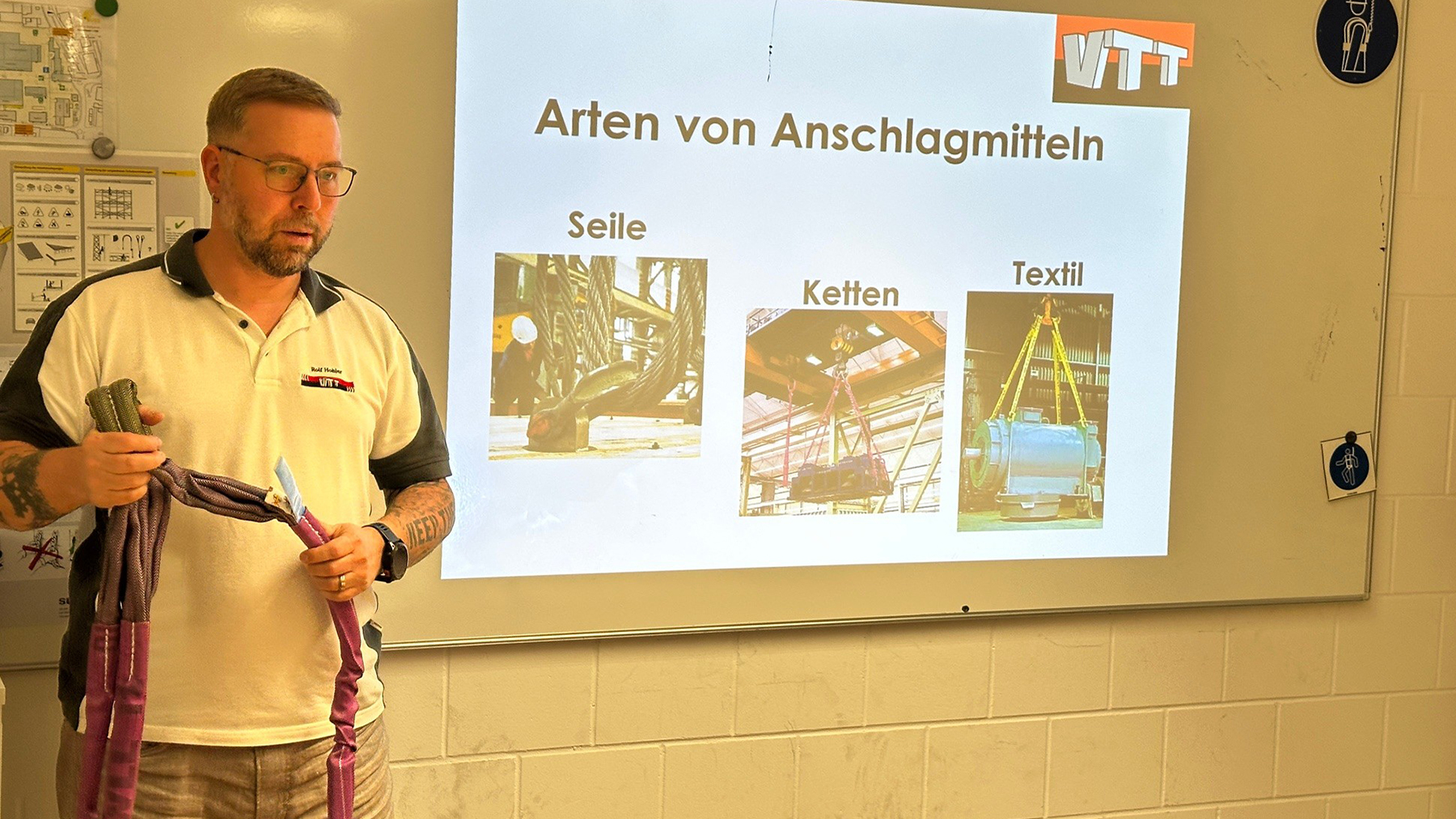 Anschlagen von Lasten